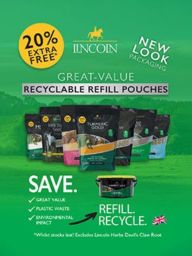 Lincoln Refill Pouches advert